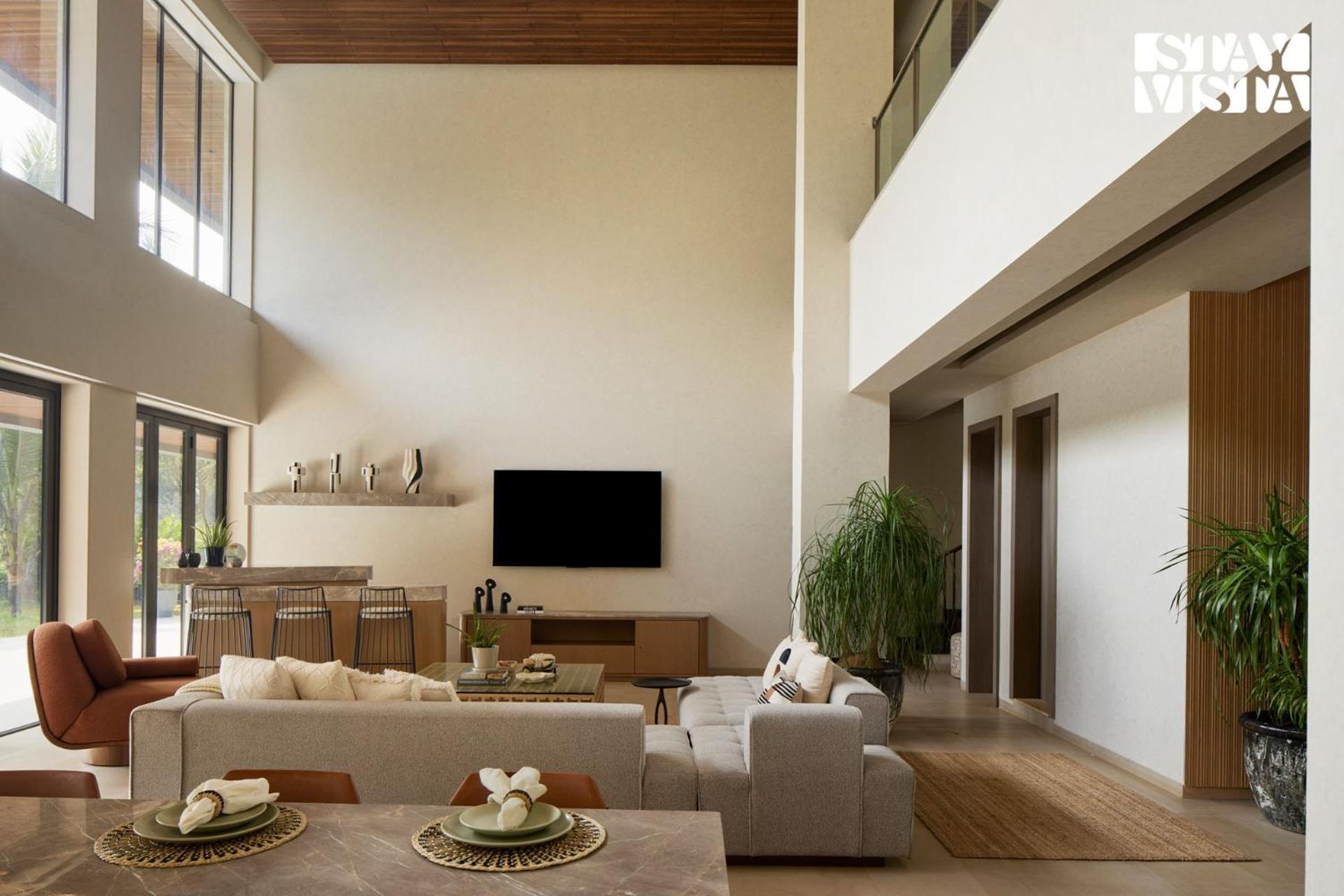 Reflection House By Stayvista With Pool, Terrace Bar, Indoor Games & Exquisite Interiors In A Nutshell آليباغ المظهر الخارجي الصورة